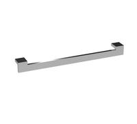 Nuie Square Drop Furniture Handle with 320mm Hole Centres | Chrome | Zinc Alloy | 343mm