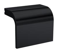 Nuie Square Drop Furniture Handle with 32mm Hole Centres | Matt Black | Brass | 40mm
