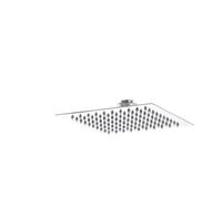 Nuie Square Fixed Shower Head | Chrome | Stainless Steel | 200mm