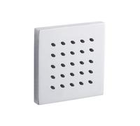 Nuie Square Tile Body Jet | Chrome | Brass | 100mm x 100mm x 32mm