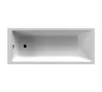 Nuie Linton Thin Edge Single Ended Bath 1700 X 700mm - White, White