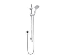 Nuie Water Saving Slide Rail Shower Kit | Chrome | Metal | 96mm x 820mm x 115mm