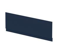 Nuie Waterproof Shower Bath Front Panel, Midnight Blue Bath Shower Panel For Straight Baths, 1700mm