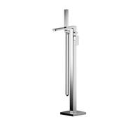 Nuie Windon Freestanding Bath Shower Mixer Tap | Chrome | Brass | 180mm x 880mm x 357mm