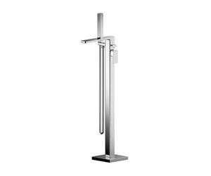 Nuie Windon Freestanding Bath Shower Mixer Tap | Chrome | Brass | 180mm x 880mm x 357mm