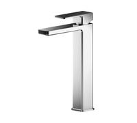 Nuie Windon High Rise Basin Mixer Tap | Chrome | Brass | 50mm x 290mm x 192mm