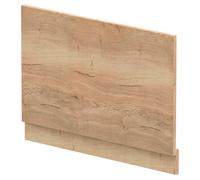 Hudson Reed Juno Bath End Panel | Autumn Oak | MDF | 800mm
