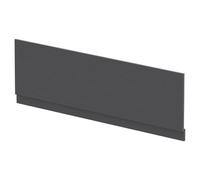 Nuie Woodgrain Bath Front Panel | Graphite Grey | MFC | 1800mm