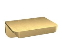 Nuie Wrap Over Furniture Handle with 30mm Hole Centres | Brushed Brass | 50mm