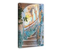 NUIHAGF Antoni Gaudí Catalan Art Print Canvas Poster Wall Art Decor Print Picture Paintings for Living Room Bedroom Decoration 20x30inch(50x75cm)