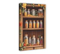 NUIHAGF Bengali Folk Medicine Cabinet Art Print Canvas Poster Bedroom Decor Landscape Office Room Decor Gift 08x12inch(20x30cm)