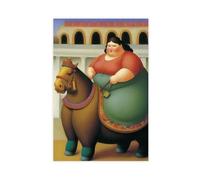 NUIHAGF Curves in Motion Humorous Body Positive Art Print Canvas Poster Bedroom Decor Landscape Office Room Decor Gift 16x24inch(40x60cm)