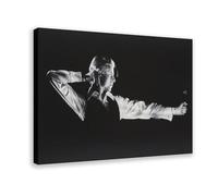 NUIHAGF David Bowie Photography Prints (Canvas Poster Bedroom Decor Landscape Office Room Decor Gift 12x18inch(30x45cm)