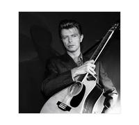 NUIHAGF David Bowie Photography Prints (Canvas Poster Bedroom Decor Landscape Office Room Decor Gift 28x28inch(70x70cm)