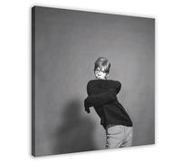 NUIHAGF David Bowie Photography Prints (Canvas Poster Bedroom Decor Landscape Office Room Decor Gift 12x12inch(30x30cm)