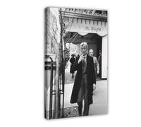 NUIHAGF David Bowie Photography Prints (Canvas Poster Bedroom Decor Landscape Office Room Decor Gift 16x24inch(40x60cm)