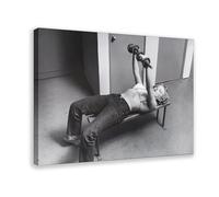 NUIHAGF Marilyn Monroe Print, Photography Prints Canvas Poster Bedroom Decor Landscape Office Room Decor Gift 20x30inch(50x75cm)