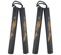 Nuiorfty 2Pcs Nunchucks for Kids, Lightweight Foam Nunchucks Martial Art Sticks for Kids & Beginners Practice and Training