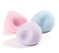 Nuiorfty 3-Pack Stress Balls for Kids Soft & Slow Rising Fidget Toys for Stress Relief and Sensory Play with Fun Deformable Shapes Blue Purple Set