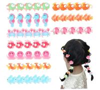 Nuiorfty 50Pcs Mini Resin Ocean Animals Cute Cartoon Tiny Sea Creatures Resin Animals Micro Landscape Ornaments for DIY Craft Dollhouse Decoration Aquarium Garden, Random Style