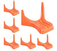 Nuiorfty 6PCS Football Kicking Tee High Visibility Non Slip Plastic Kicking Tee 3D Heavy Duty Secure Football Stand for Personal and Team Practice