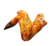 Nuiorfty Fried Chicken Plush Simulation Food Pillow Chicken Wing Plush Toy Soft Throw Pillow for Home Car Decorations 24 Inch