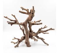 Nuiorfty Hamster Toys for Cage, 2 Grapevine Wood Chew-climb Toys, Dark Brown, 5.91/7.87in