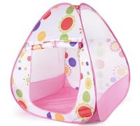Nuiorfty Kids Tent Indoor, Foldable Kids Play Tent, Breathable Ball Pit, Easy to Install Play House for Girls, Boys, Style-2