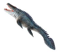 Nuiorfty Mosasaurus Toy Artificial Realistic Mosasaurus with Movable Mouth & Sharp Teeth 13x5x2 Plastic Dinosaur Figurines, Educational Prehistoric Dinosaur Toys, for Kids