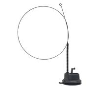 Nuiorfty Suction Cup Cat Toy 35 Inch Flexible Steel Cat Wand with Stand and DIY Refill Head 2 in 1 Hands Free Teaser Toy for Indoor Home