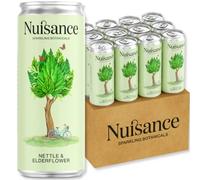 Nuisance Drinks - Nettle & Elderflower | Premium Botanical Soft Drinks | Natural Flavours- Low Calorie - Vegan - Gluten Free - Zero Artificial Sweeteners | 12 x 250ml cans