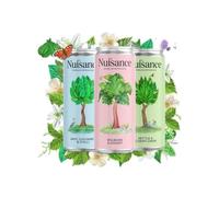 Nuisance Drinks Winter Selection - Mixed 12 Pack - Nettle & Elderflower, Rhubarb & Ginger, Mint, Cucumber & Chilli | Premium Botanical Soft Drinks - Natural Flavours - Vegan - Gluten Free | 12 x 250ml