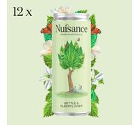 Nuisance Nettle & Elderflower Drinks (12 pack) in Light Green | Size: 12 Pack Nuisance Light Green 12 Pack