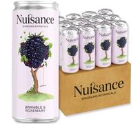 Nuisance Sparkling Wild Bramble & Rosemary Soda Water & Mixer | Low Calories | 12 x 250ml Cans