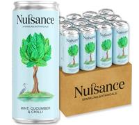 Nuisance Sparkling Wild Nettle Premium Soda Water & Mixer | Low Calories | 12 x 250ml Cans