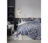 Nuit Des Rêves Luxurious Satin Single XXL Quilt Cover Set, Beige, 155 x 220 cm, 100% Cotton Satin, Reactive Print, Machine Washable, Envelope & Button Closure