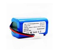 NUIXQKMRR H18650CH-4S1P，Compatible For MIJIA，Robot Vacuum-Mop Essential G1 MJSTG1 SKV4136GL Puppyoo R30 Pro R35，Compatible For Panasonic MC-WRC53 Battery(2600mAh)