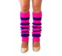 NuJake Leg Warmers In Assorted Colours 1980s 90s Luxurious Girls Cosplay Legwarmer