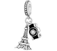 NUJIFFY 925 Sterling Silver Religious Belief Bead Charms | Animal, lucky & religious symbol charms. 925 silver bead charms for good fortune or to express your faith.