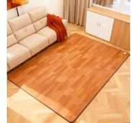 NujorWarm Electric Heated Carpet 150x200cm PVC Leather Heating Mat, Indoor Heater Floor Mat with Timer Fast Warm Up Easy Clean for Office, Living Room, Study Room, Play Room 220V 1200W HZ