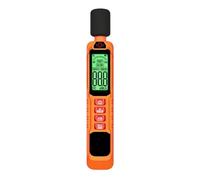 Nujuehy Decibel Meter | 30-130dB Backlit LCD Screen High Precision - Sound Level Meter Decibel Display - for Studio Home Factory Basement Nighttime Construction
