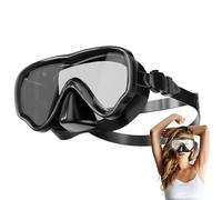 Nujuehy Freediving Goggles, UV Protection Swimming Goggles, Waterproof Diving Equipment Comfortable Eye Shield for Adults Teenagers Men