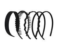 Nujuehy Headbands with Teeth | Non-Slip Headpieces | Non-Slip Teeth Headband - for Teen Girls Exercise Yoga Daily Wear