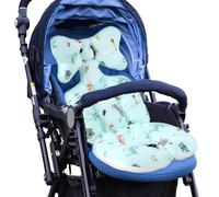 Nujuehy Seat Insert - Car Seat Insert for Newborns - Soft and Breathable Baby Head and Body Support Cushion Non-Slip for Prams