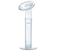 NUK 10252086 Soft and Easy handmilch Pump Made of PP, Manual Piston Pump with Extra Soft Silicone Cushion, BPA