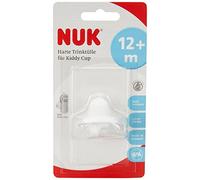 NUK 10255311 Hard Drinking Spout for Kiddy Cup, Bite-Resistant, Smooth and Leak-Proof, from 12 Months, BPA White