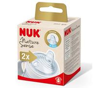NUK 10256465 Nature Sense Learner Bottle Replacement Spout (Pack of 2), 9.3 cm*6.4 cm*6.5 cm