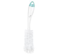 NUK 2 In 1 Flexible Bottle Brush Baby Bottle & Teat Brush - White