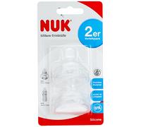NUK 2 x First Choice Soft Spouts, Can be Combined with All Bottles, 6-18 Months,