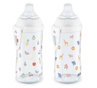 NUK - Active Cup, Fun Fruits & Animals, Amazon Exclusive Collection, 10 Ounce, 2 Pack - BPA Free, Spill Proof
